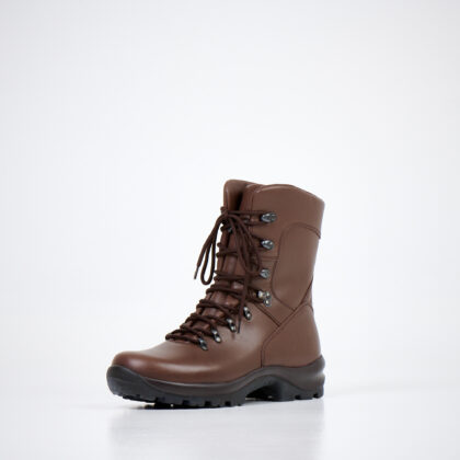 739 Military Boots Dark Brown