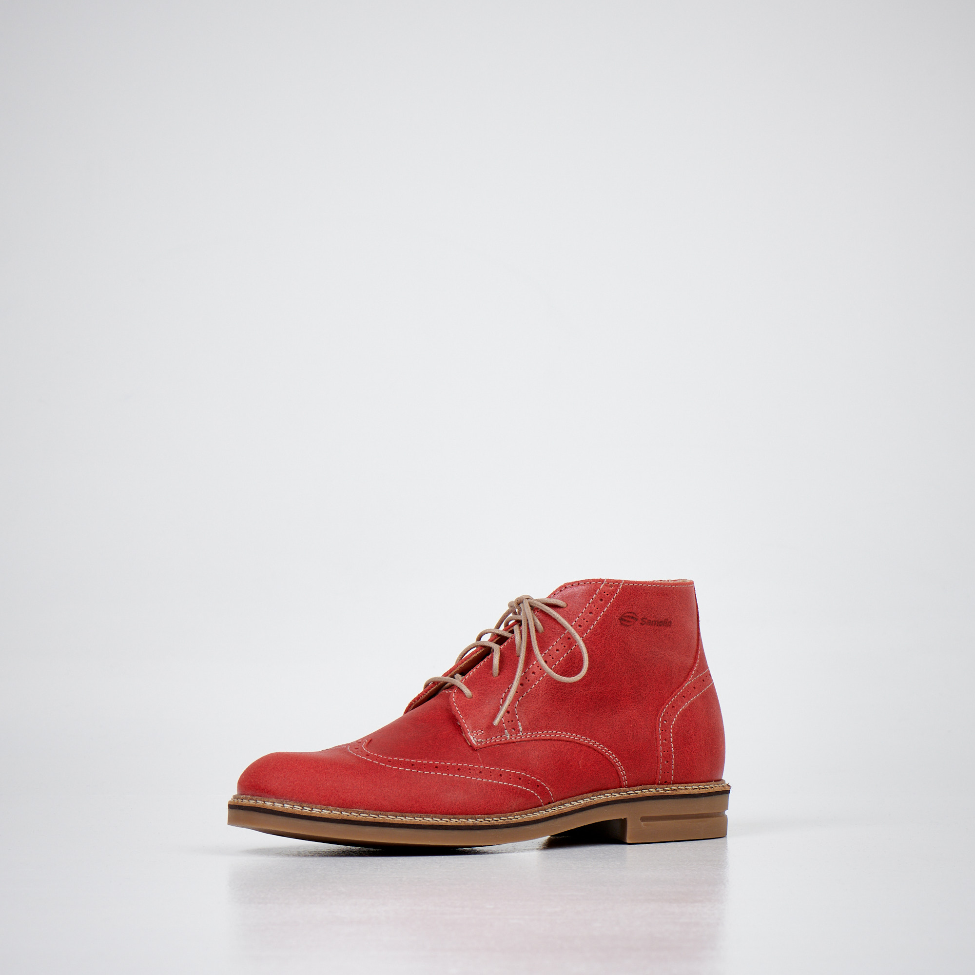 424 Ankle Boots Red - obrazek 4