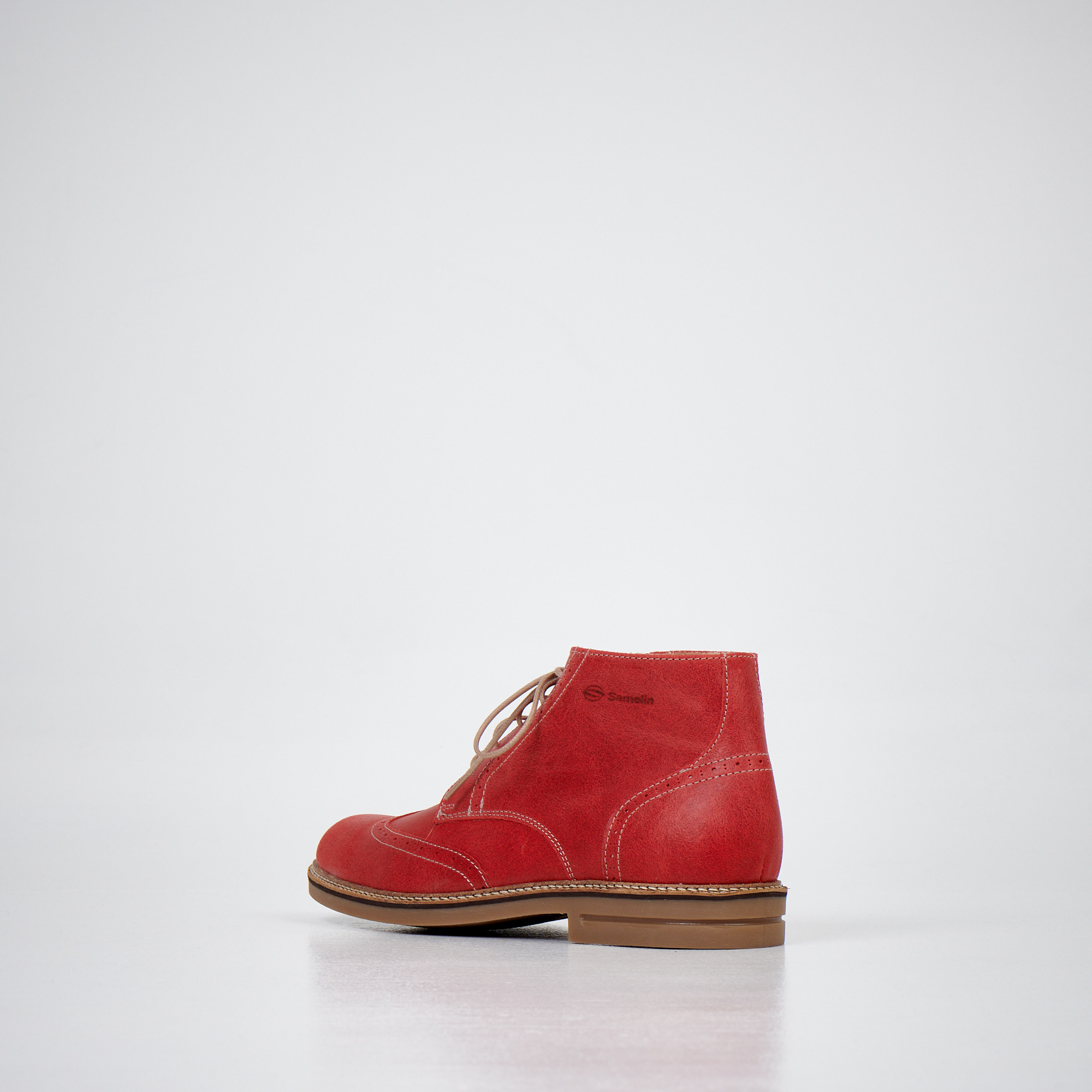 424 Ankle Boots Red - obrazek 2